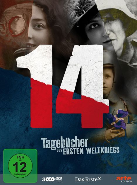 14 - Tagebücher des Ersten Weltkriegs, 3 DVDs