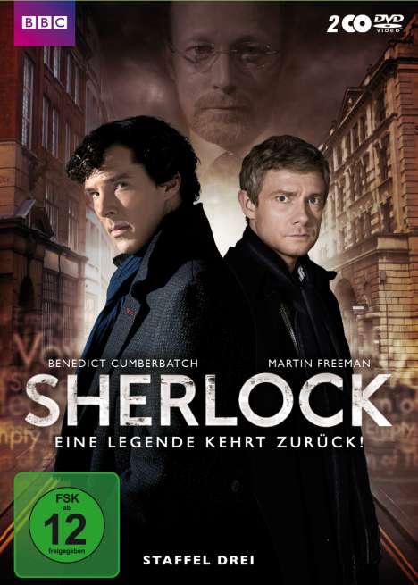 Sherlock Staffel 3, 2 DVDs