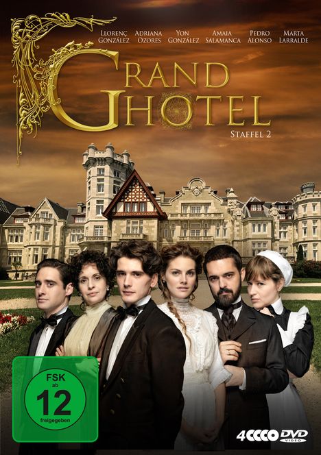 Grand Hotel Staffel 2, 4 DVDs