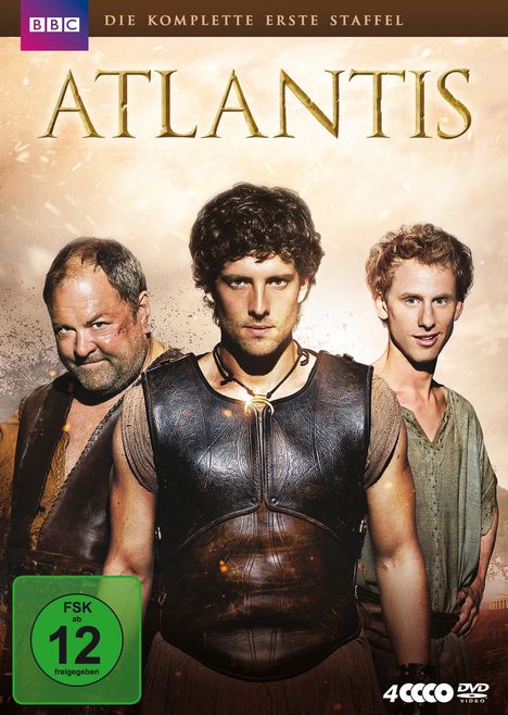 Atlantis Season 1, 4 DVDs