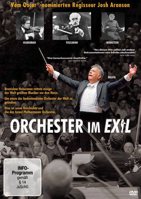 Orchester im Exil, DVD