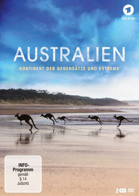 Australien - Kontinet der Gegensätze und Extreme, 2 DVDs