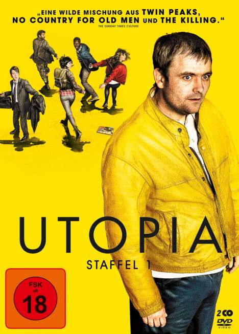 Utopia Staffel 1, 2 DVDs