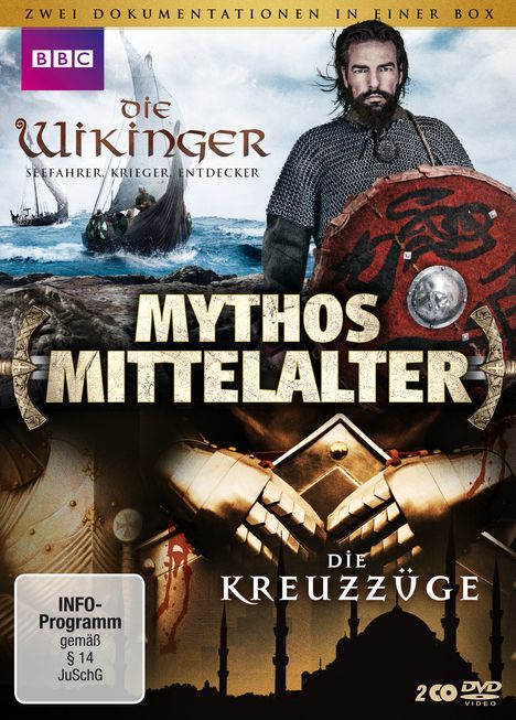 Die Wikinger / Die Kreuzzüge, 2 DVDs