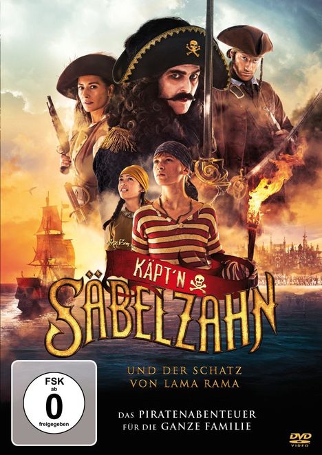 Käpt'n Säbelzahn und der Schatz von Lama Rama, DVD