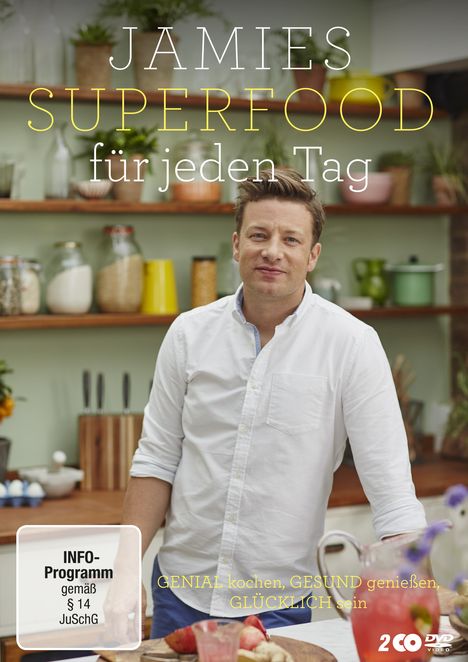 Jamies Superfood für jeden Tag, 2 DVDs