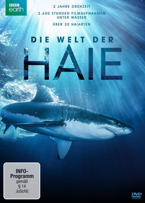 Die Welt der Haie, 2 DVDs