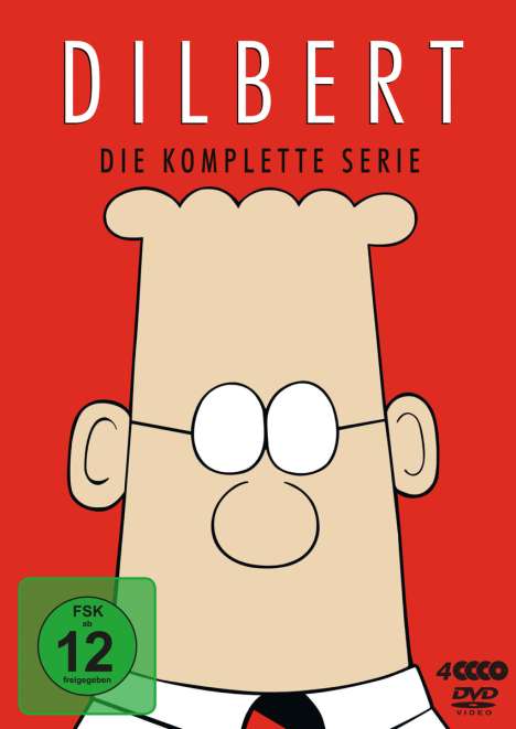 Dilbert (Komplette Serie), 4 DVDs