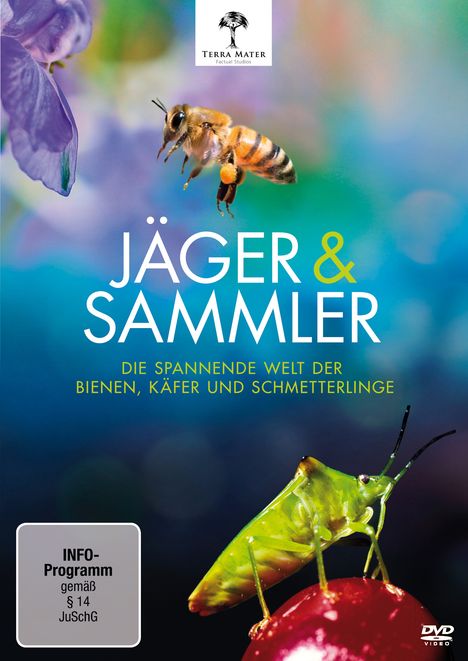 Jäger und Sammler: Die spannende Welt der Bienen, Käfer und Schmetterlinge, DVD