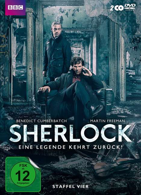 Sherlock Staffel 4, 2 DVDs