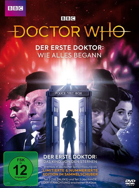Doctor Who - Der erste Doktor: Das Kind von den Sternen (Digipack-Edition inkl Sammelschuber), DVD