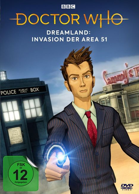 Doctor Who - Dreamland: Invasion der Area 51, DVD