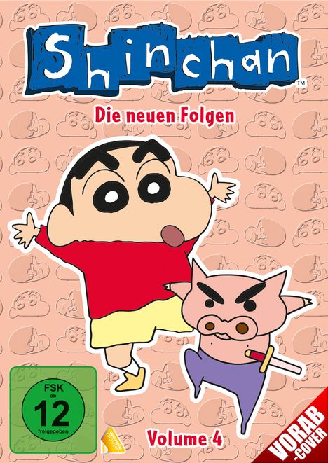 Shin Chan - Die neuen Folgen Vol. 4, DVD