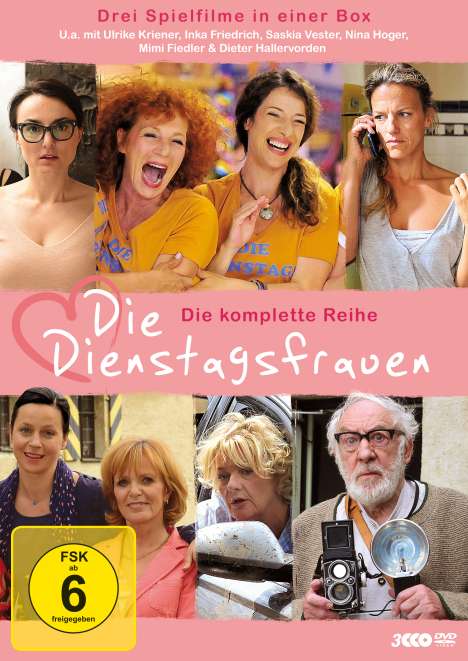 Die Dienstagsfrauen - Die komplette Reihe, 3 DVDs