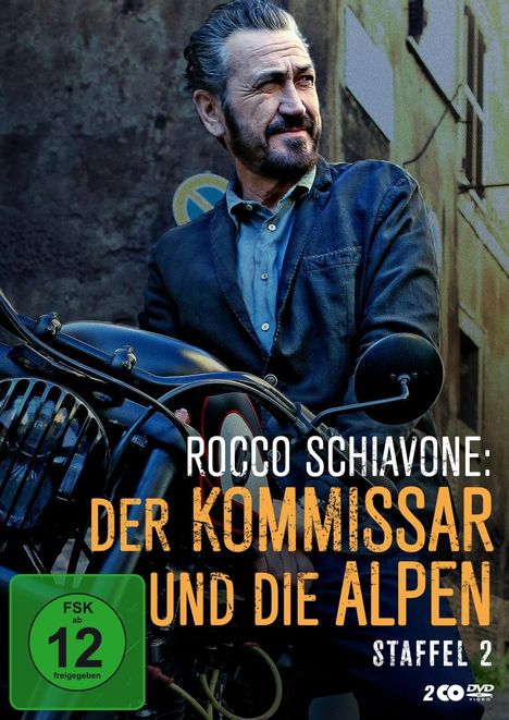 Rocco Schiavone: Der Kommissar und die Alpen Staffel 2, 2 DVDs