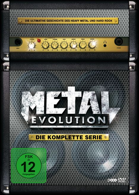 Metal Evolution (Komplette Serie) (OmU), 3 DVDs