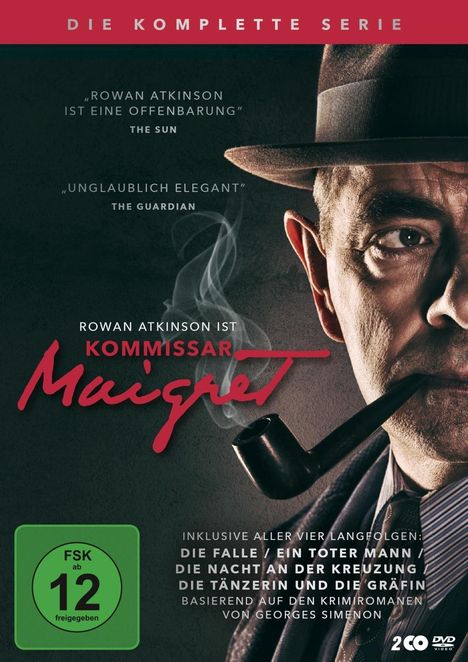 Kommissar Maigret (Komplette Serie), 2 DVDs