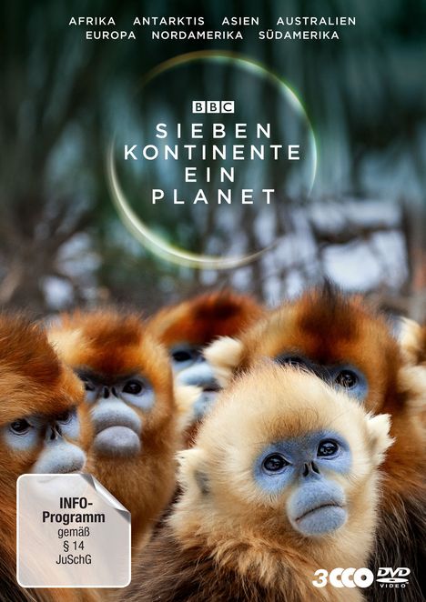 Sieben Kontinente - Ein Planet, 3 DVDs