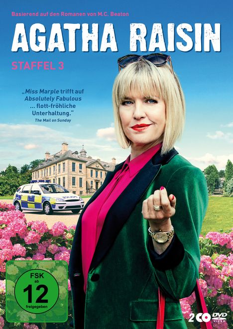 Agatha Raisin Staffel 3, 2 DVDs