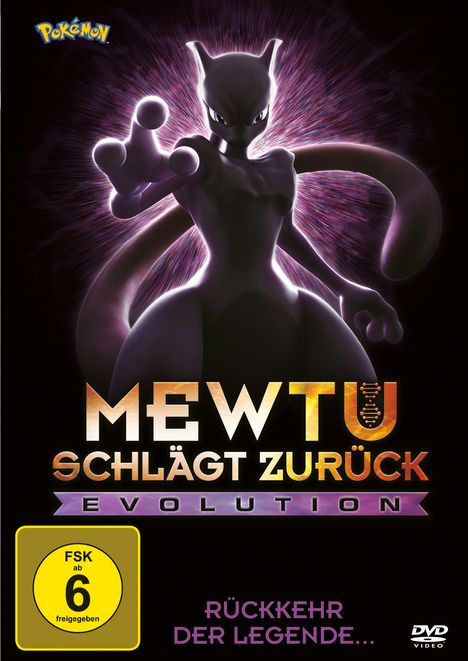 Pokémon 22: Mewtu schlägt zurück - Evolution, DVD