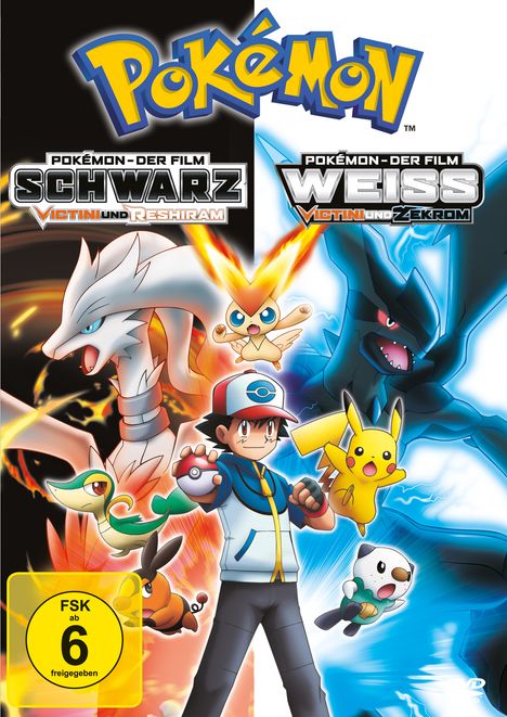 Pokémon 14: Schwarz - Victini und Reshiram / Weiß - Victini und Zekrom, DVD