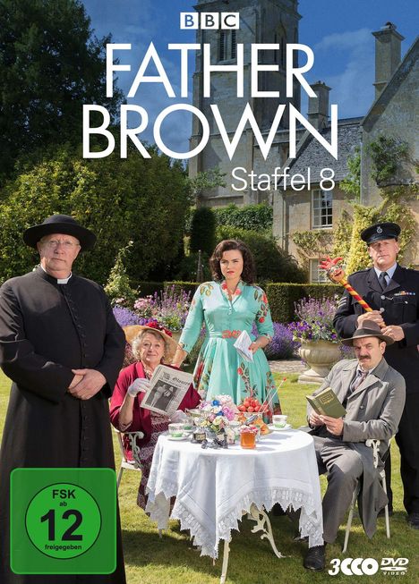 Father Brown Staffel 8, 3 DVDs