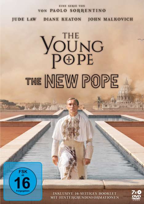 The Young Pope / The New Pope (Komplette Serie), 7 DVDs
