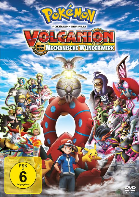 Pokémon - Der Film: Volcanion und das mechanische Wunderwerk, DVD