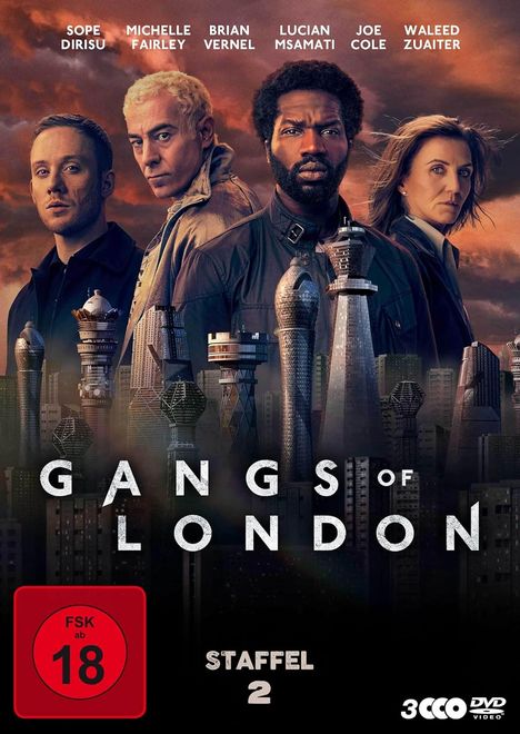 Gangs of London Staffel 2, 3 DVDs