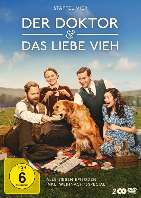 Der Doktor und das liebe Vieh Staffel 4 (2023), 2 DVDs