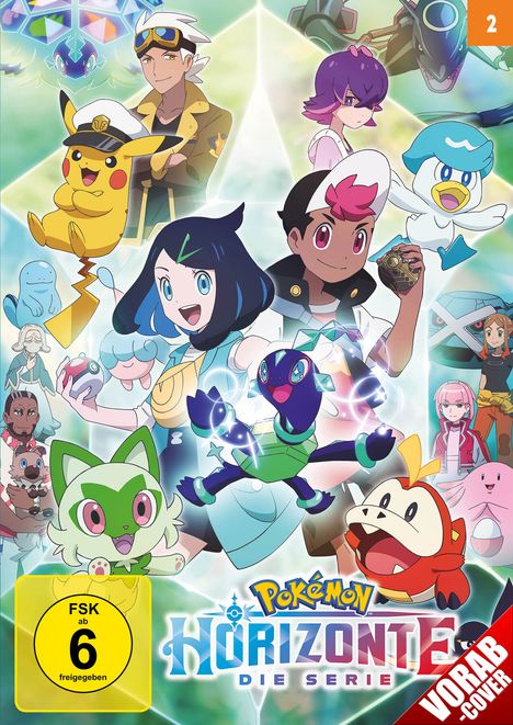 Pokémon Horizonte Vol. 2, 2 DVDs