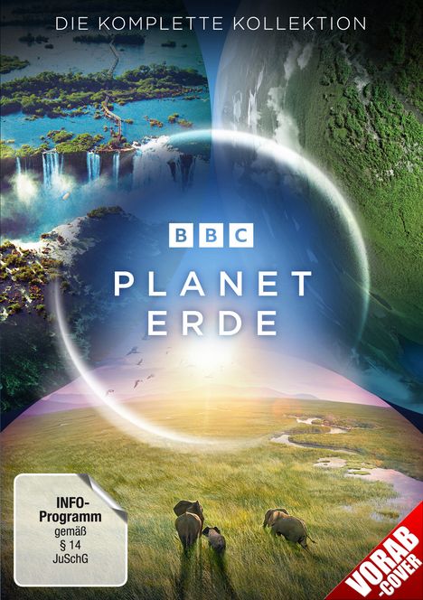 Planet Erde (Die komplette Kollektion), 11 DVDs