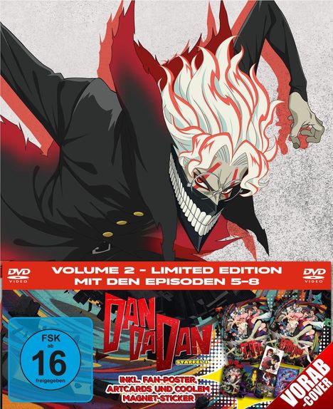 DAN DA DAN Staffel 1 Vol. 2 (Digipack), DVD