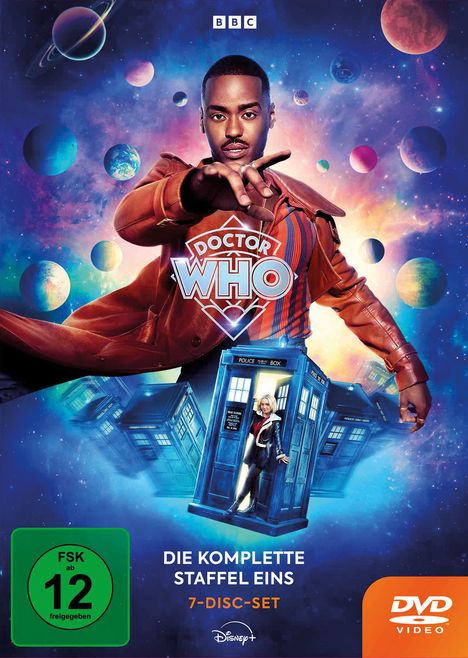 Doctor Who Staffel 1, 7 DVDs