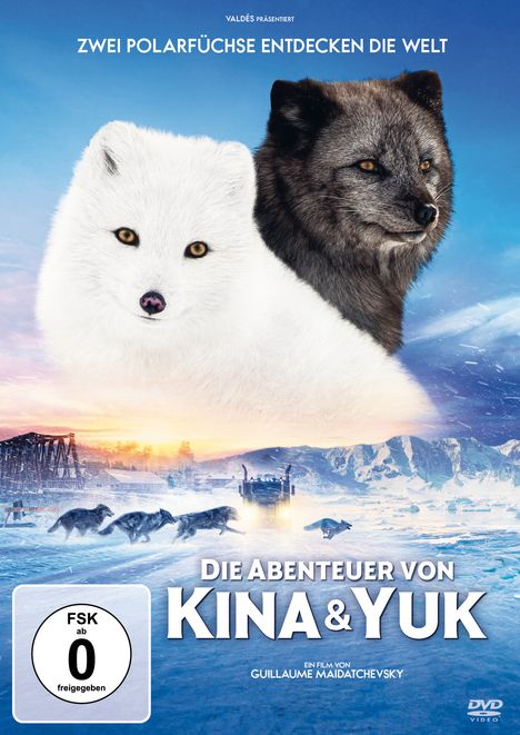 Die Abenteuer von Kina & Yuk - Zwei Polarfüchse entdecken die Welt, DVD
