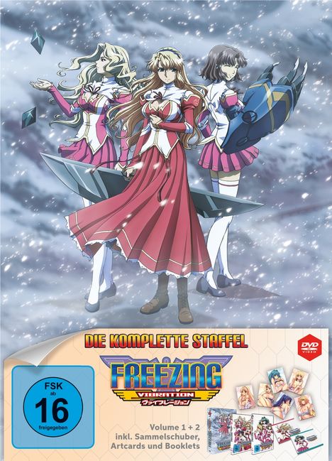 Freezing Vibration Staffel 1 (Limited Edition) (mit Sammelschuber), 2 DVDs