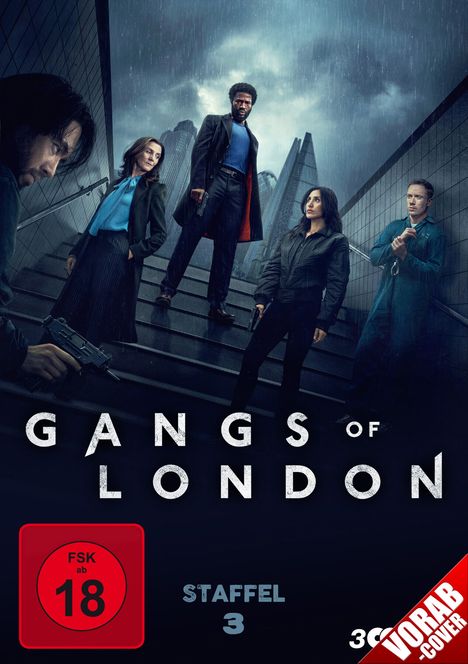 Gangs of London Staffel 3, 3 DVDs