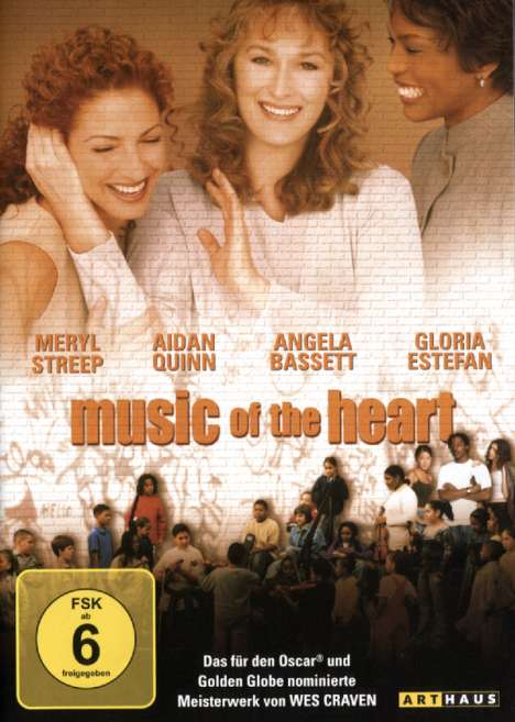 Music Of The Heart, DVD