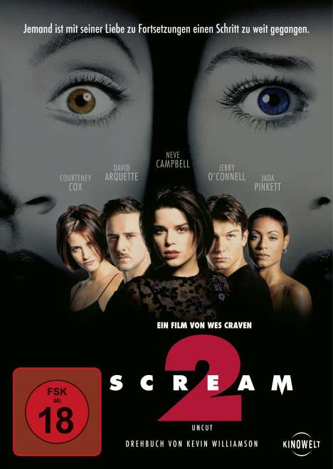 Scream 2 Uncut, DVD
