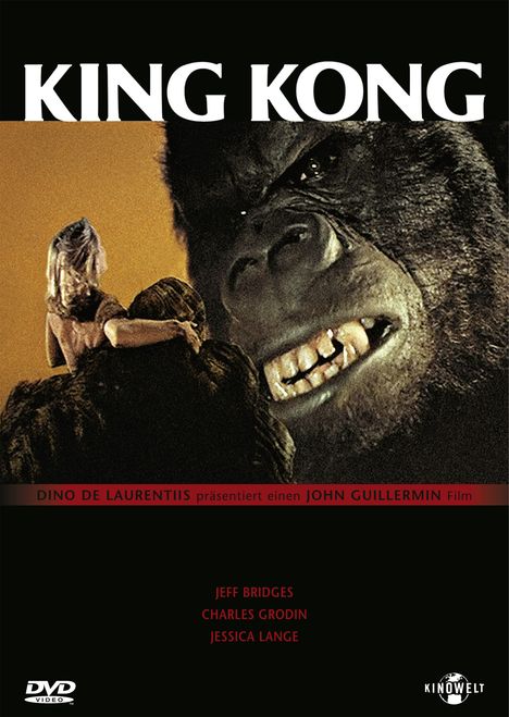 King Kong (1976), DVD