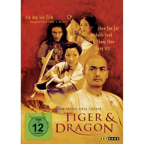 Tiger &amp; Dragon, DVD