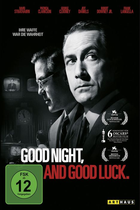Good Night, and Good Luck., DVD