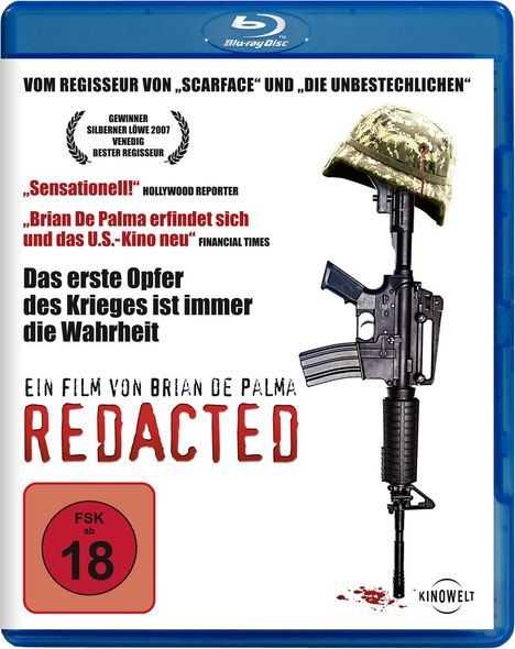 Redacted (Blu-ray), Blu-ray Disc