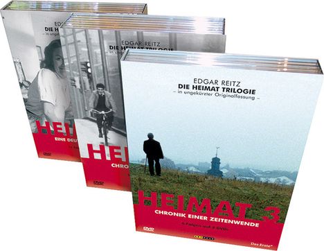 Heimat 1-3 (Paket), 15 DVDs