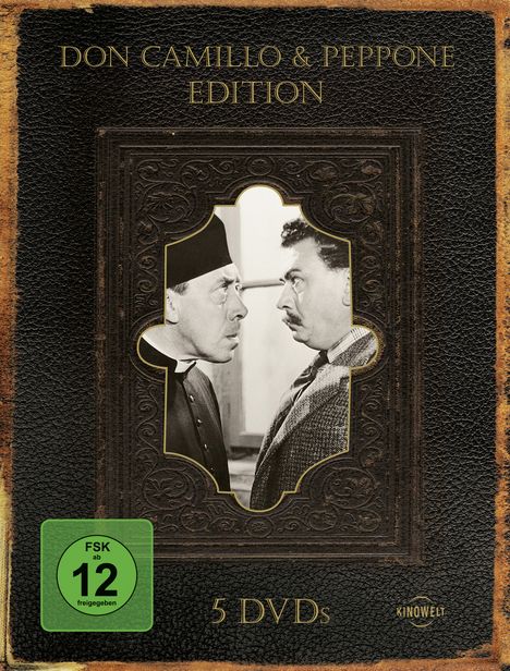 Don Camillo und Peppone Edition, 5 DVDs
