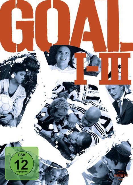Goal I-III, 3 DVDs
