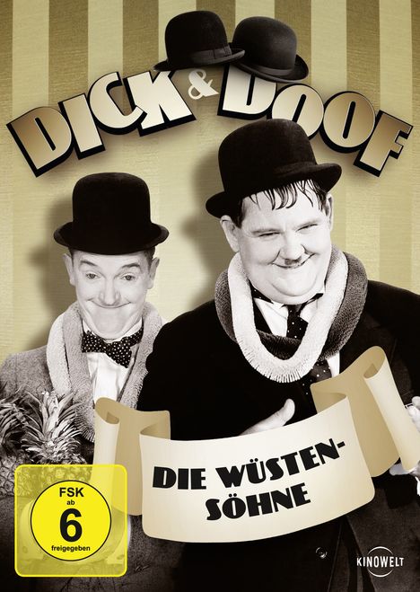 Dick &amp; Doof: Die Wüstensöhne, DVD