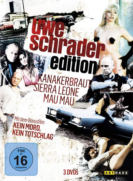 Uwe Schrader Edition, 3 DVDs
