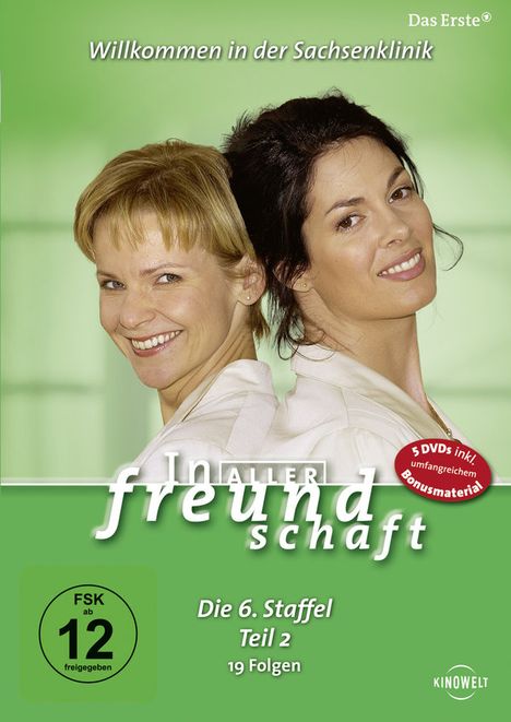 In aller Freundschaft Staffel 6 Box 2, 6 DVDs