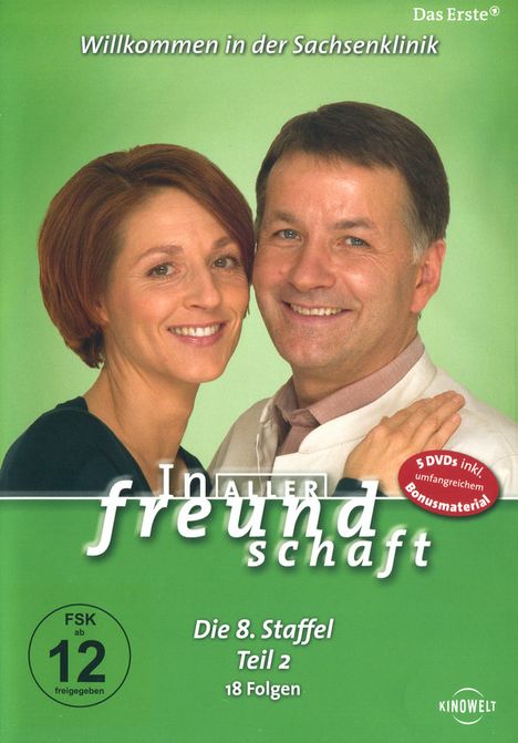 In aller Freundschaft Staffel 8 Box 2, 5 DVDs